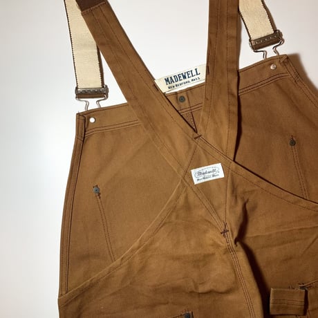 1960's Madewell Double Knee Overall Deadstock