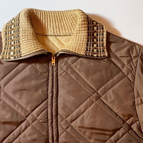 1960's Unknown Turtleneck Quilting Jacket