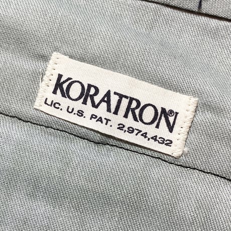 1960's KORATRON Tapered Pants Deadstock