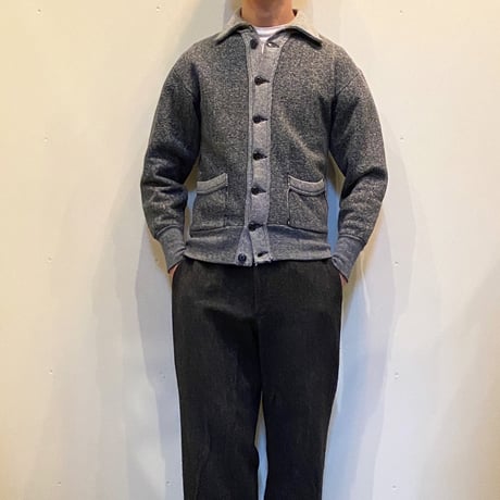 1950's Unknown Salt&Pepper Sweat Cardigan