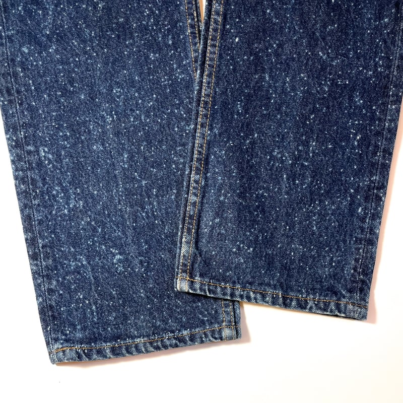 1980's Levi's 501 Galactic Washed Denim Pants |
