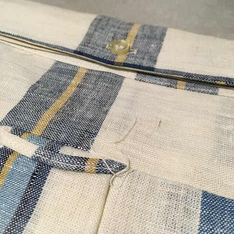 1960's PURITAN Cotton&Linen S/S Shirt Deadstock