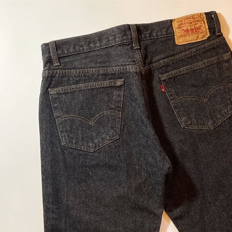 1990's Levi's 501 Black Denim Pants