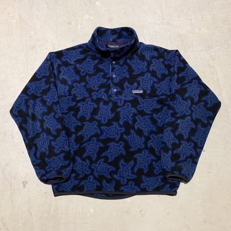 1990's Patagonia Synchilla Fleece Snap-T Zen Tu 1990's Patagonia Synchilla Fleece Snap-T Zen Tu