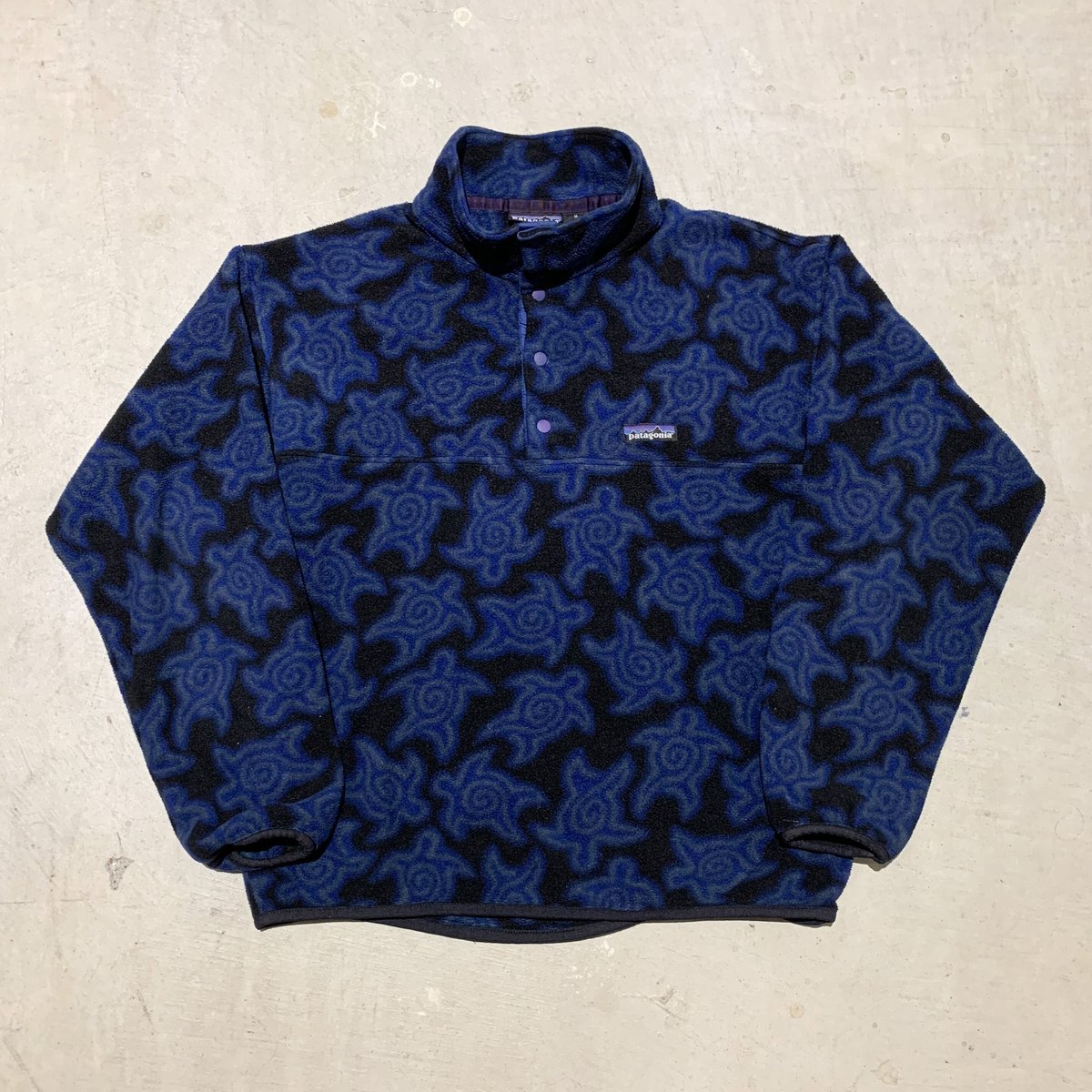 1990's Patagonia Synchilla Fleece Snap-T Zen Tu 1990's Patagonia Synchilla Fleece Snap-T Zen Tu