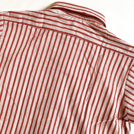 1970's Manhattan Seersucker S/S Shirt Deadstock