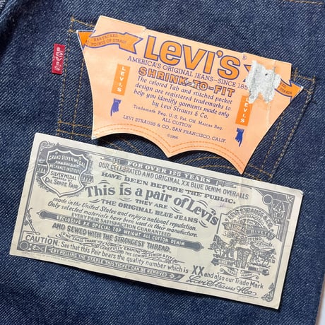 1970's〜 Levi's 501 66 Chain Denim Pants Deadstock