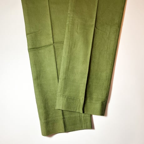 1960's Unknown Corduroy Tapered Pants Deadstock