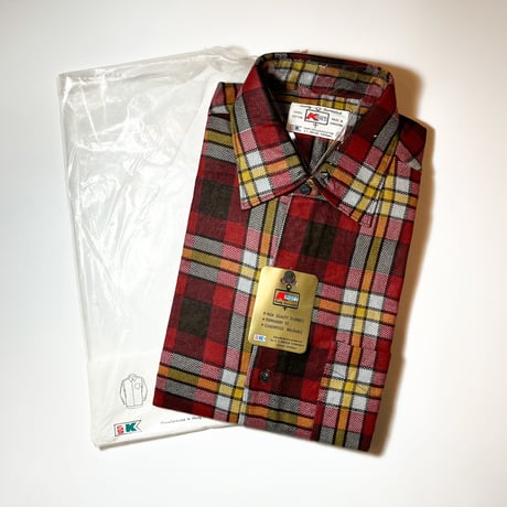 1960's Kmart Flannel L/S Shirt Deadstock