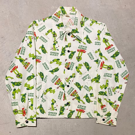 1970's Admiral Sportswear GREEN GIANT Coach Jacket