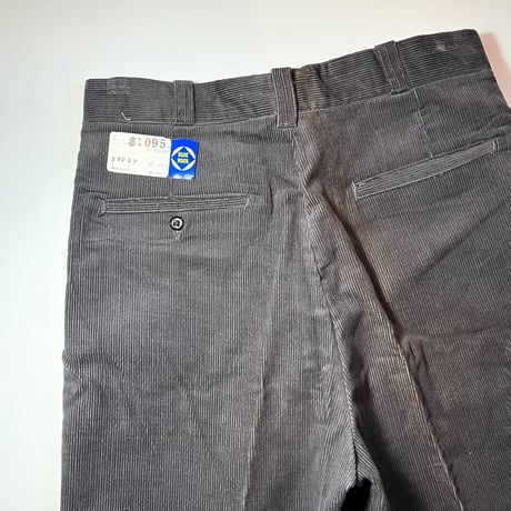 1960's BLUE ROCK Corduroy Trousers Deadstock