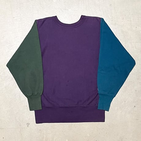 1990's Champion Reverse Weave Crazy Pattern Sweat