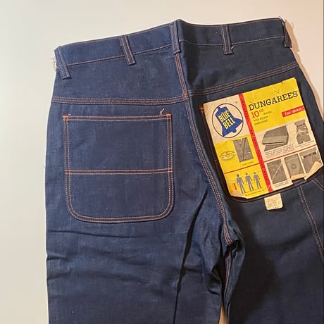 1960's BLUE BELL Denim Painter Pants Deadstock