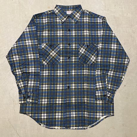 1960's PENNEY'S Flannel L/S Shirt Deadstock