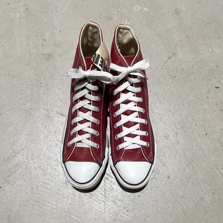 1990's CONVERSE ALL STAR Leather Hi Deadstock