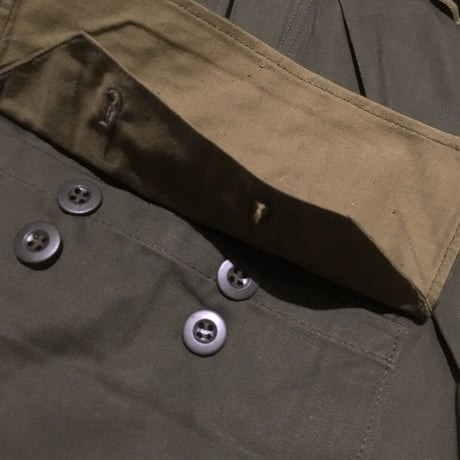1950〜60's French Army M-47 Herringbone Trousers Deadstock