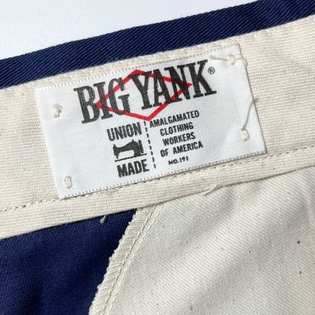 1960's BIG YANK Cotton Trousers Deadstock
