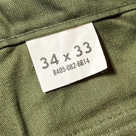 1960's US.ARMY Utility Trousers Deadstock