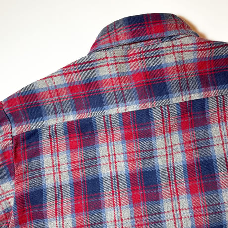 1990's FIVE BROTHER Heavy Flannel L/S Shirt