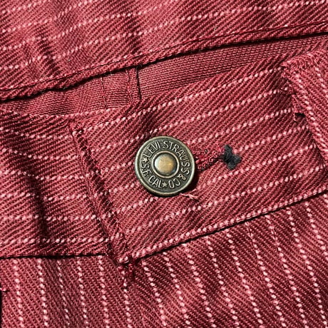1980's Levi's 505 Pin Stripe Pants Deadstock
