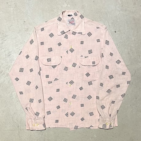 1950's Di Lido Rayon L/S Shirt