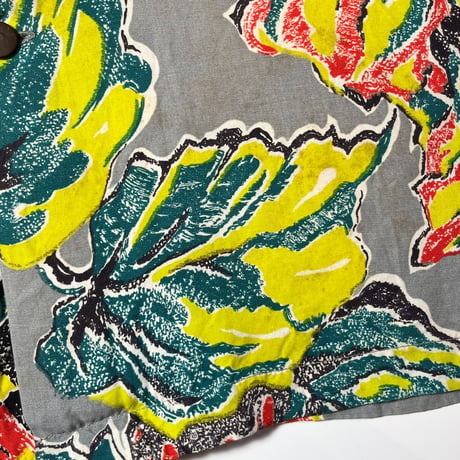 1950's Kiilani Rayon Hawaiian S/S Shirt