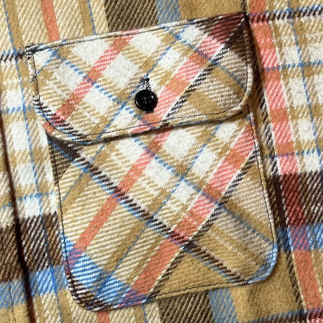 1970's〜 P-N-H Heavy Flannel L/S Shirt Deadstock