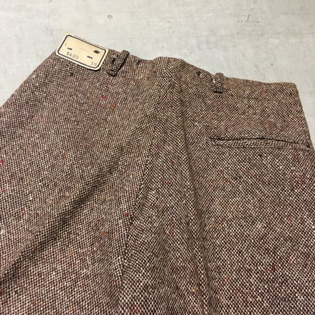 1930〜40's Unknown Tweed Trousers Deadstock