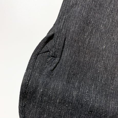 1950's 5 BROTHERS Black Chambray L/S Shirt Deadstock