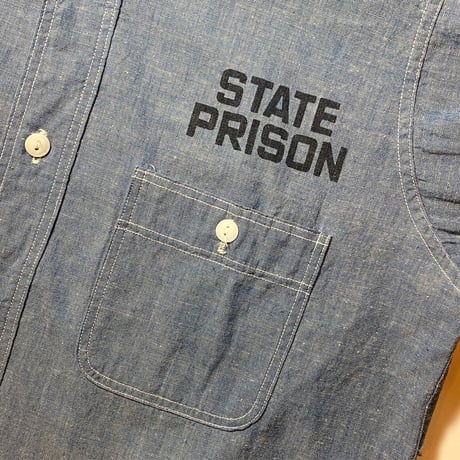 1960's SEARS Prisoner Chambray L/S Shirt