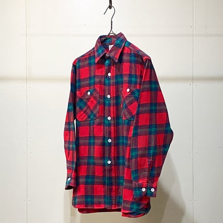 1950's PENNEY'S Heavy Flannel L/S Shirt