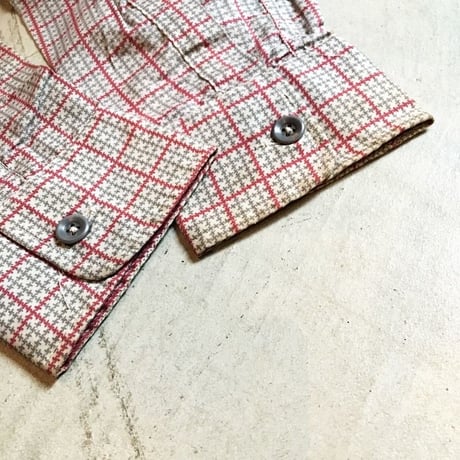 1940〜50's Gold Ribbon L/S Shirt Deadstock