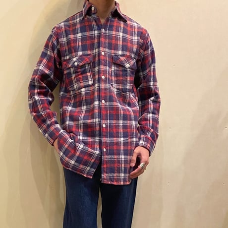 1950's WINTER WEAR Heavy Flannel L/S Shirt