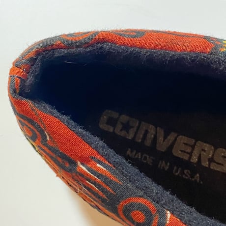 1980's〜 CONVERSE SKIDGRIP Low NATIVE PRINTS Deadstock
