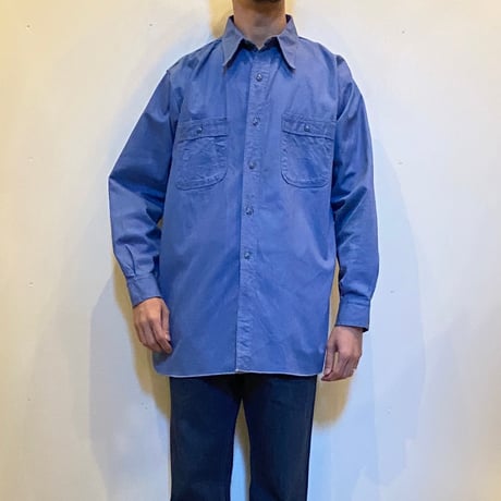 1940〜50's Cone Fabric Herringbone L/S Shirt