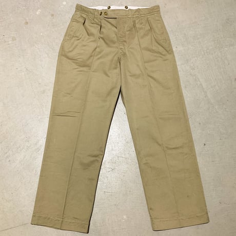 1940's British Indian Army Cotton Trousers
