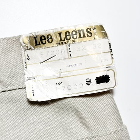 1970's Lee Leens Tapered Pants Deadstock