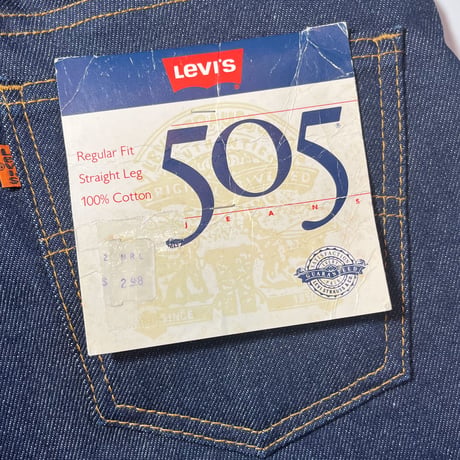 1980's Levi's 505 Denim Pants Deadstock