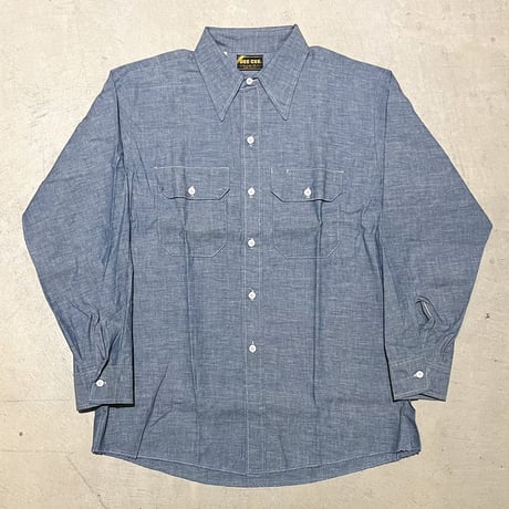 1970's DEE CEE Chambray L/S Shirt Deadstock