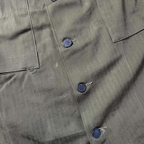 1940's US.ARMY M-43 Herringbone Jacket Deadstock