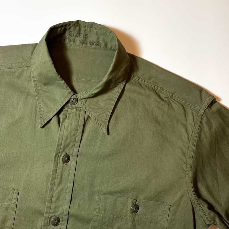1940's US.NAVY N-3 Poplin L/S Shirt | Unwave