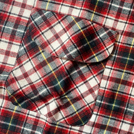 1960's KENTFIELD Flannel L/S Shirt Deadstock
