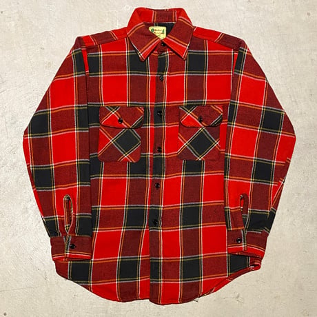 1960〜70's 5 Brother Heavy Flannel L/S Shirt