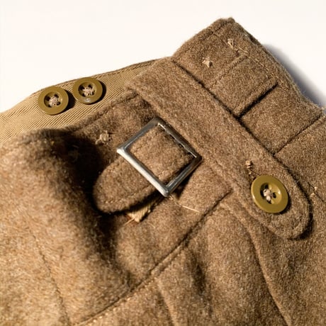 1950's British Army Battledress Wool Trousers Deadstock