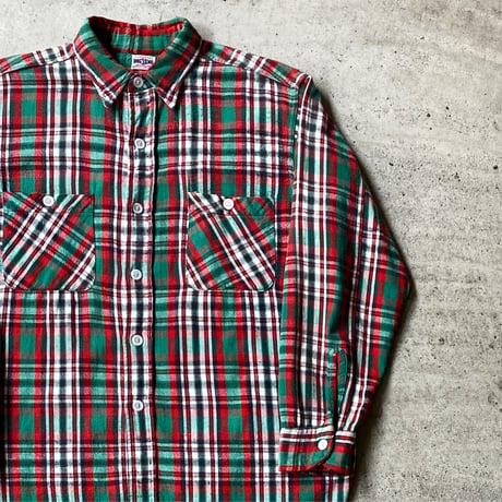 1960's BIG YANK Heavy Flannel L/S Shirt