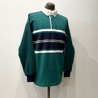 1980's THATCHER&CROSS Rugger L/S Tee Deadstock
