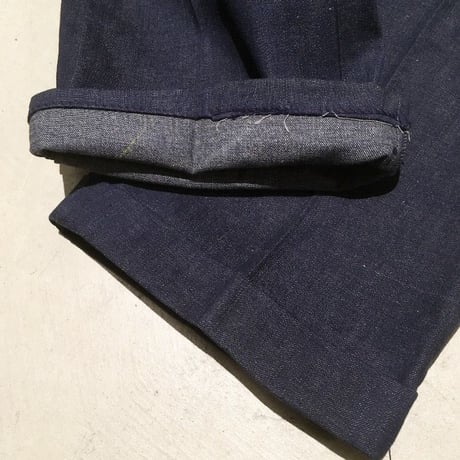 1960's Unknown Denim Chino Trousers Deadstock