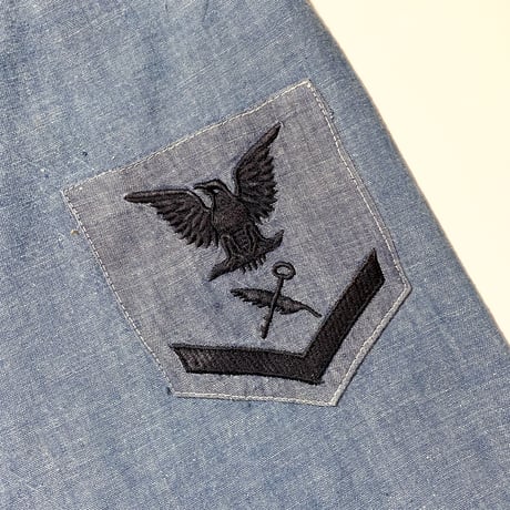 1950's〜 US.NAVY Chambray L/S Shirt