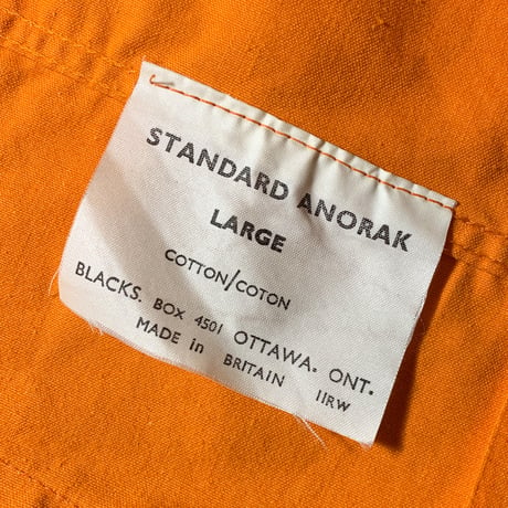 1960〜70's BLACKS Mountain Smock