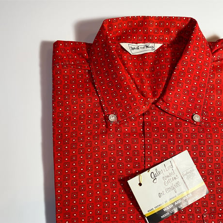 1960's Wash and Wear L/S Shirt Deadstock
